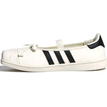 Adidas Superstar Square Toe Ballet Jennie Off White Black (Women's) sneakers — style LB3786 — photo 3 of 9 - Image 3