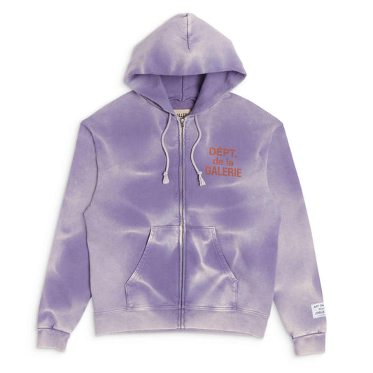 Gallery Dept. French Zip Hoodie Purple