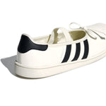Adidas Superstar Square Toe Ballet Jennie Off White Black (Women's) sneakers — style LB3786 — photo 6 of 9 - Image 6