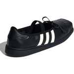 Adidas Superstar Square Toe Ballet Jennie Black Off White (Women's) sneakers — style LB3787 — photo 6 of 9 - Image 6