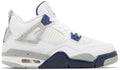 Air Jordan 4 Retro Bianco Blu Mezzanotte (GS)