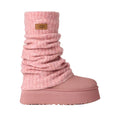 UGG Classic Mini Dipper Stivale con Paragambe Rosa Dawn (Per Donna)