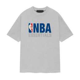 Fear of God Essentials NBA T-shirt Melange Chiaro