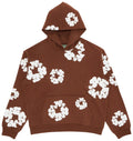 Denim Tears Felpa The Cotton Wreath Marrone