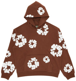 Denim Tears Felpa The Cotton Wreath Marrone