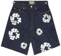 Denim Tears The Cotton Wreath Shorts Jeans Selvedge Cruda