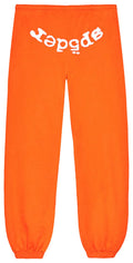 Pantaloni della tuta Sp5der Legacy Web arancioni