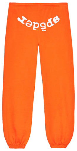 Pantaloni della tuta Sp5der Legacy Web arancioni