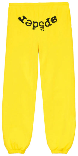 Sp5der Legacy Web Pantaloni di felpa giallo