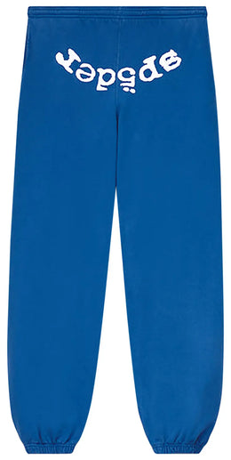 Pantaloni della felpa Sp5der Legacy Web Blu