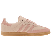 Pink Adidas sneaker on a white background