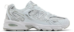 New Balance 530 Bianco Argento Metallico Pois