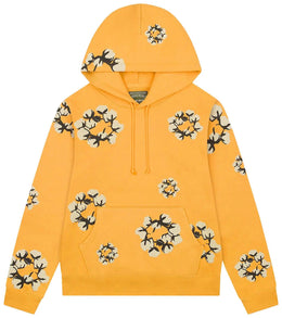 Denim Tears x CPFM Cactus Tears Wreath Felpa con Cappuccio Gialla