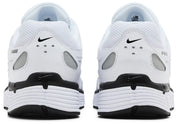 Nike P-6000 White Metallic Silver Black
