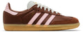 Adidas Samba OG Pacchetto Napoletano Marrone Pre-Amatto Rosa Chiaro (Donna)