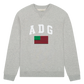 Denim Tears ADG Pan African American Flag Crewneck Grey