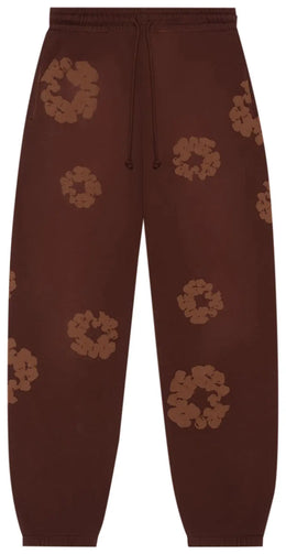 Denim Tears Pantaloni della tuta Mono Cotton Wreath Marrone