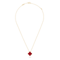 Van Cleef & Arpels Ciondolo Vintage Alhambra in oro giallo 18K, Corniola