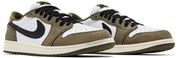 Air Jordan 1 Retro Low Medium Olive Summit White Sail Black