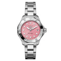 TAG Heuer Aquaracer Professional 200 Solargraph Orologio da donna da 34mm Rosa (WBP1318.BA0005)