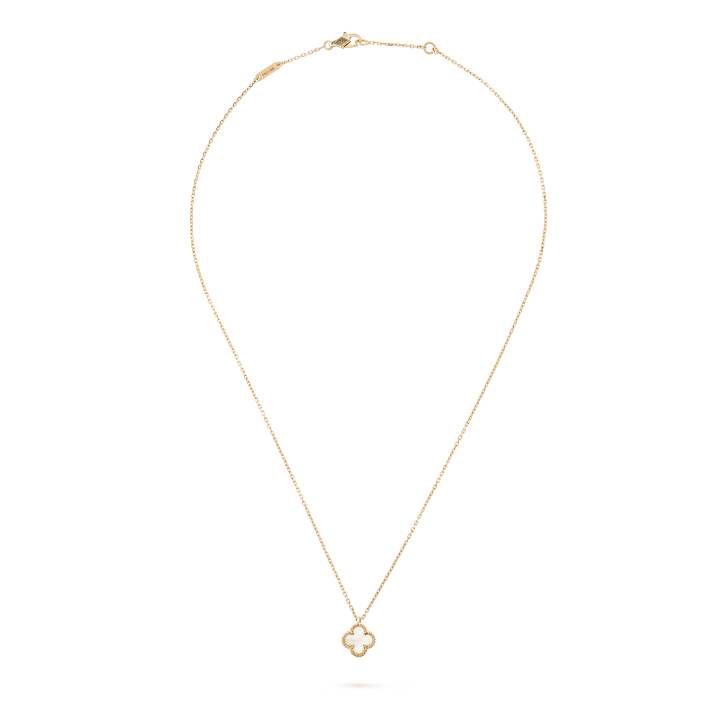 Van Cleef & Arpels Sweet Alhambra pendant 18K yellow gold, Mother-of-pearl