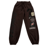 Cactus Jack x Online Ceramics Utopia Sweatpants Brown (ComplexCon) - Image 1