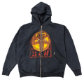 Cactus Jack x WWE Mankind Felpa con cappuccio con cerniera Nera (ComplexCon)