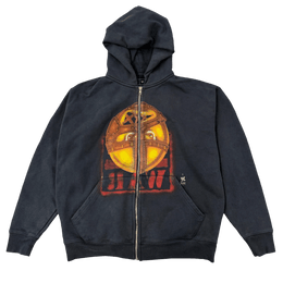 Cactus Jack x WWE Mankind Felpa con cappuccio con cerniera Nera (ComplexCon)