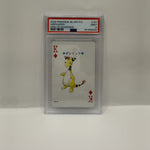 2000 Pokémon Silver Playing Cards Ampharos King of Diamonds #181 PSA 9 MINT — original photo 1 - Image 3