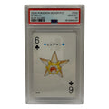2000 Pokémon Silver Playing Cards Staryu 6 of Clubs #120 PSA 10 GEM MINT