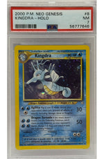 2000 Pokémon Neo Genesis Kingdra Holo 8/111 PSA 7 NEAR MINT - Image 3