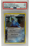 2004 Pokémon EX Walrein di Team Aqua Holo 6/95 PSA 7 Quasi Nuovo