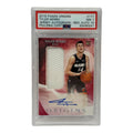 2019 Panini Origins Tyler Herro Autografo su Maglia - Rosso /99 Carta da Rookie #177 PSA 7 Quasi Ottimo e Autografo 10