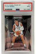 2019 Panini Prizm Draft Picks Carta Rookie di Tyler Herro #79 PSA 9 MINT