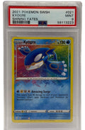 2021 Pokémon Destini Lucenti Kyogre Rara Incredibile 021/072 PSA 9 MINT (Spada e Scudo)