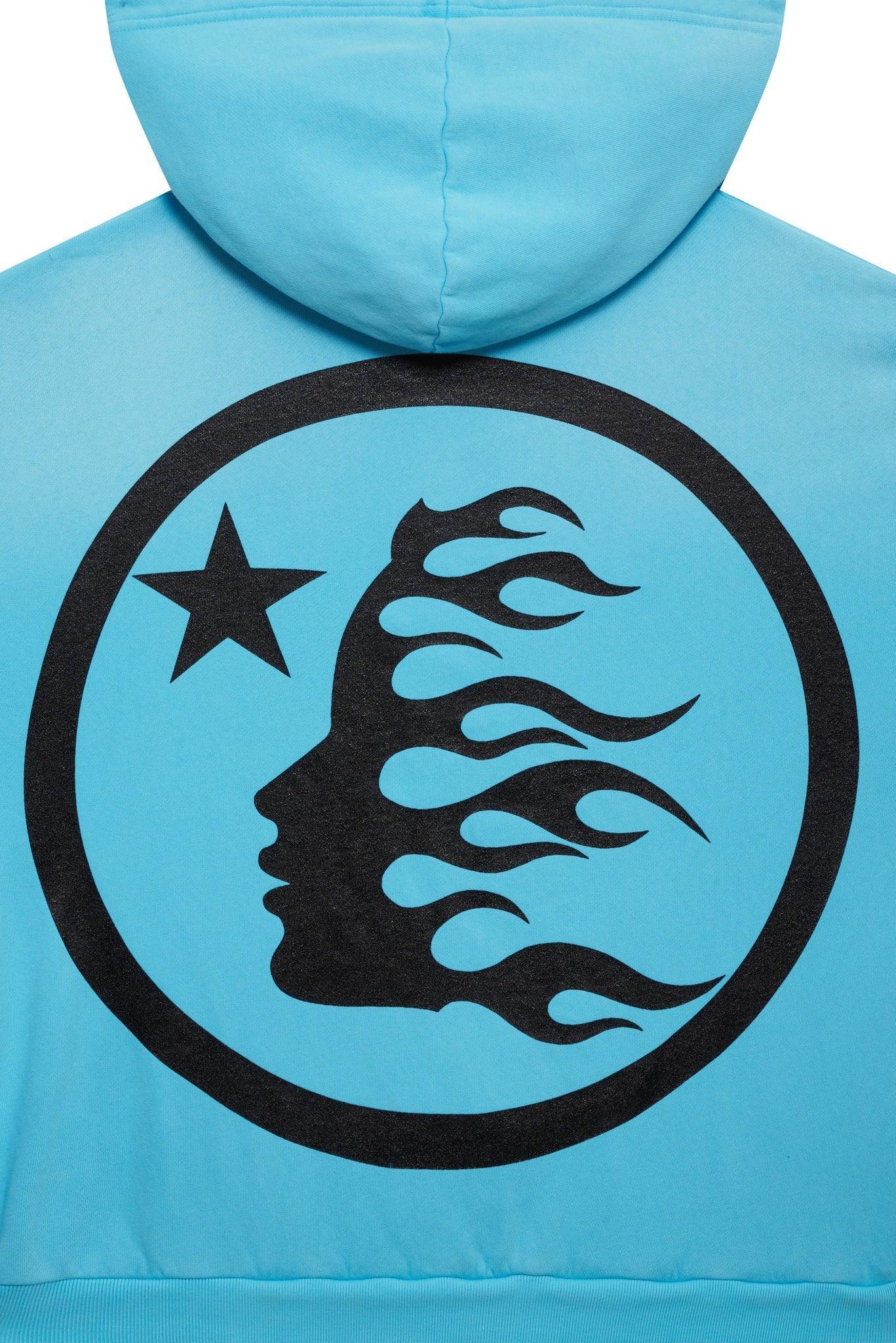 Hellstar Studios Zip Hoodie Blue