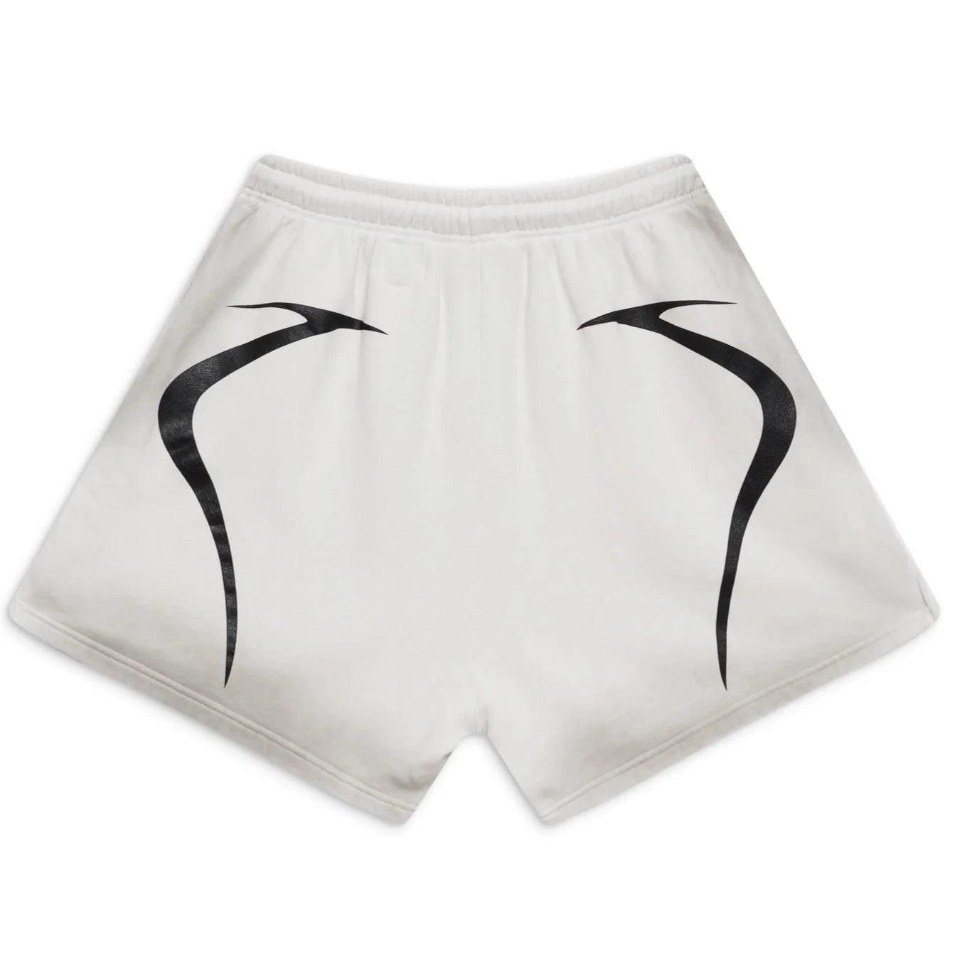 Hellstar Studios Warm Up Shorts White