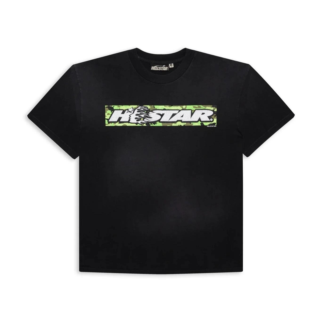 Hellstar Studios Box Logo T-Shirt Green