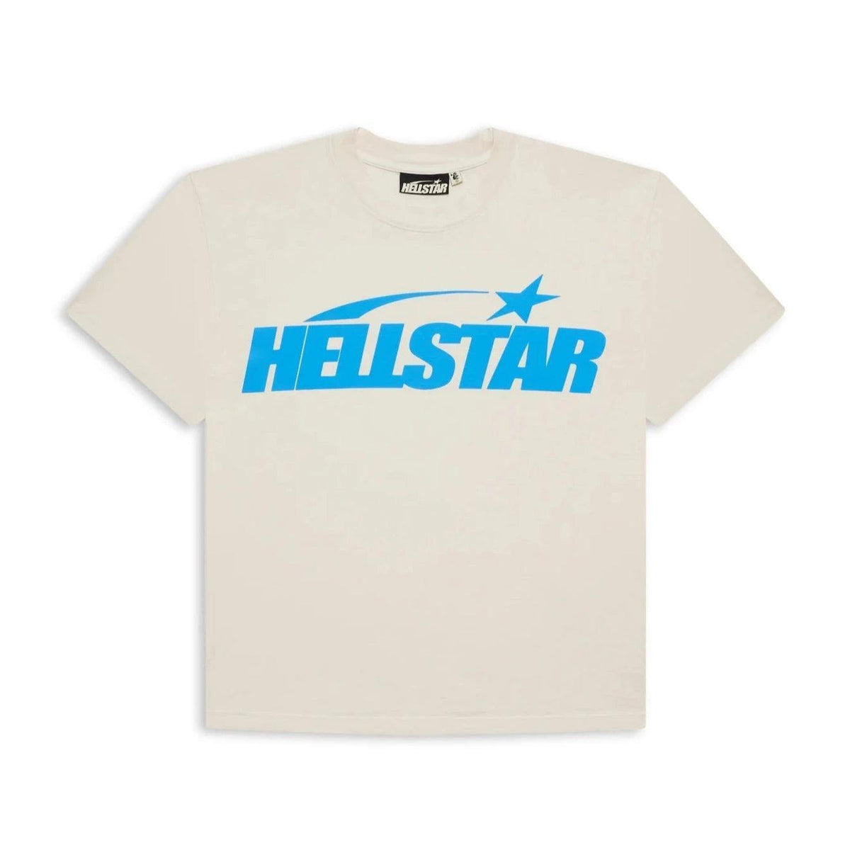 Hellstar Studios Classic T-Shirt Beige & Light Blue