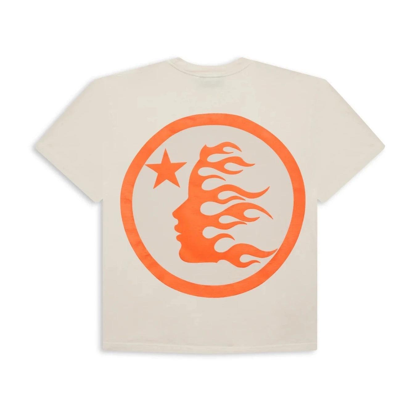 Hellstar Studios Classic T-Shirt Beige & Orange