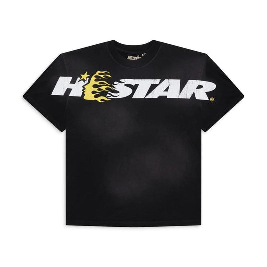 Hellstar Studios Cartoon Logo T-Shirt Yellow