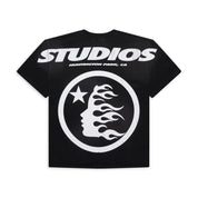 Hellstar Studios Cartoon Logo T-Shirt Yellow