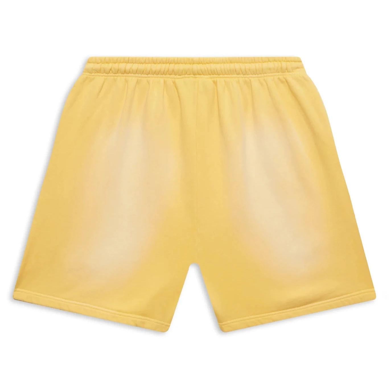 Hellstar Studios Flame Shorts Yellow