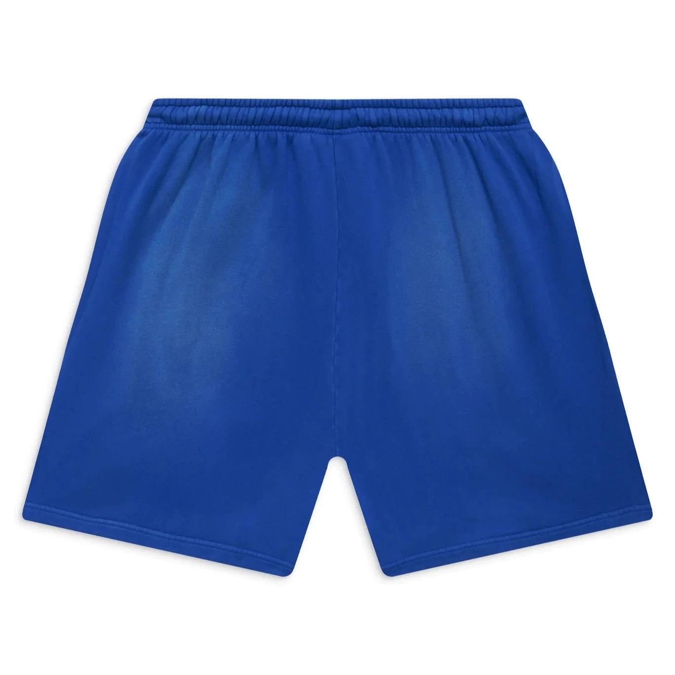 Hellstar Studios Flame Shorts Blue