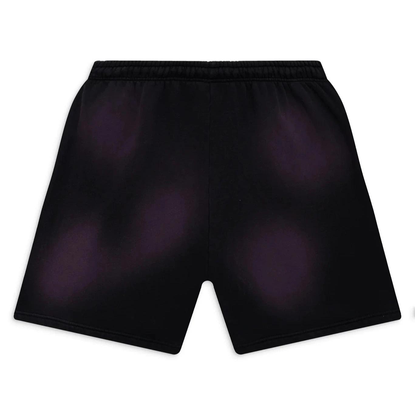 Hellstar Studios Flame Shorts Black & Red