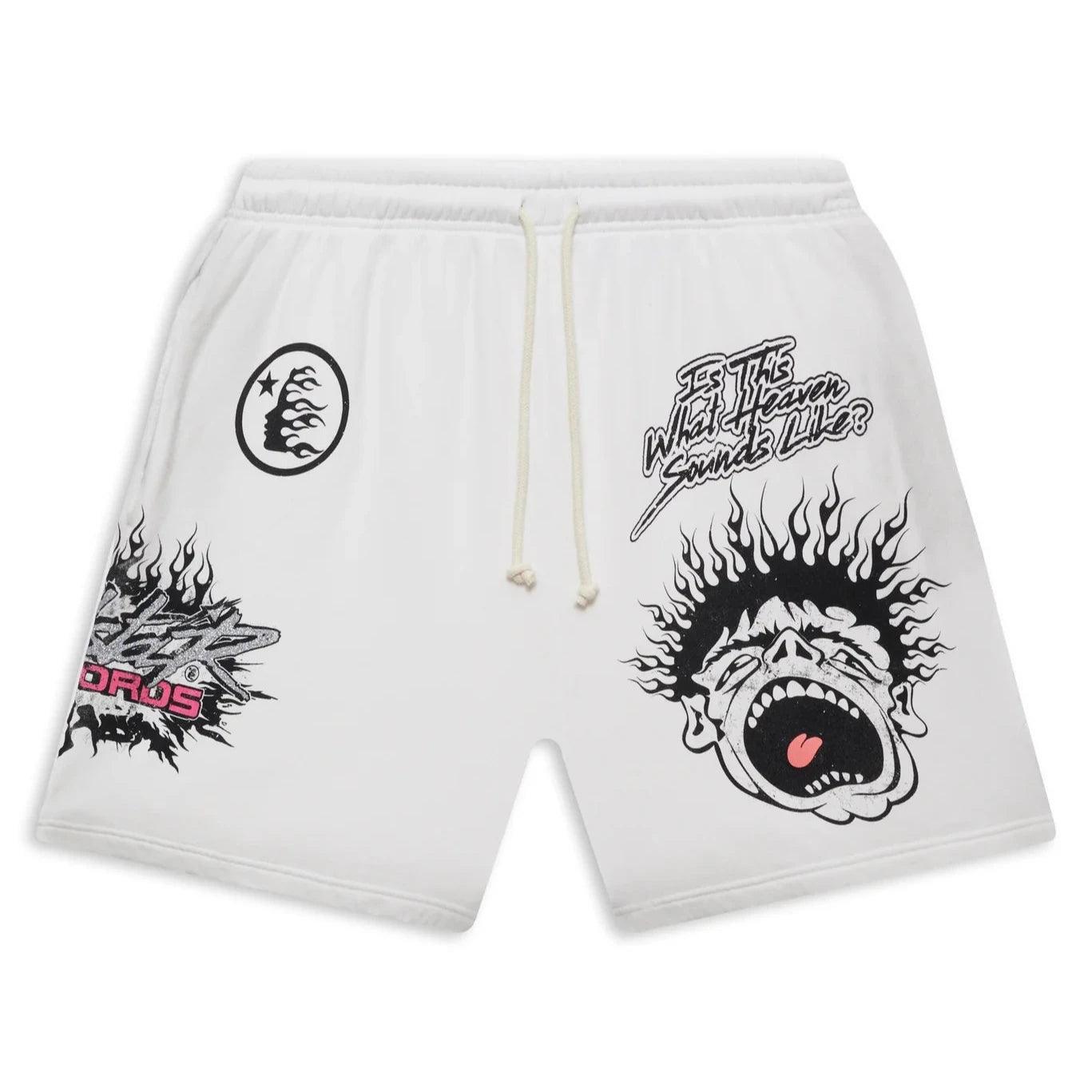 Hellstar Records Shorts White