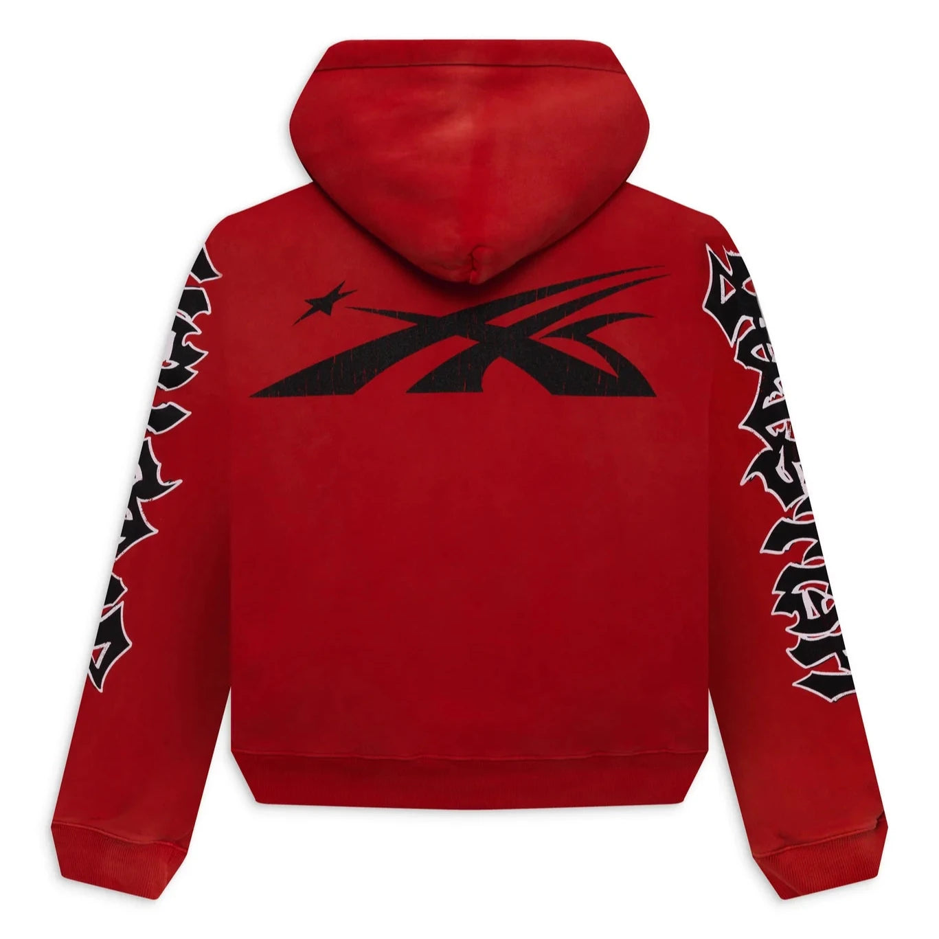 Hellstar Halloween Skeleton Airbrushed Hoodie Red