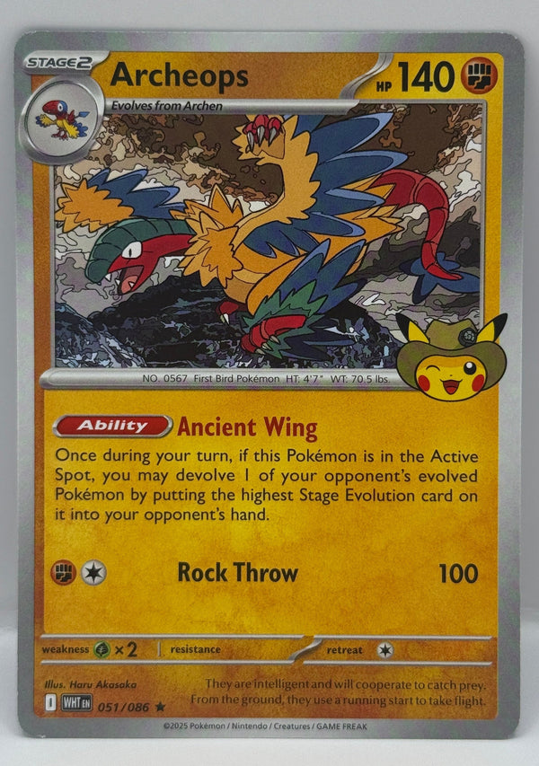2025 Archeops 051 Fossil Museum Promo Near Mint - ME: Mega Evolution Chicago Field Museum — image 1