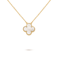 Van Cleef & Arpels Ciondolo Vintage Alhambra in oro giallo 18K, madreperla