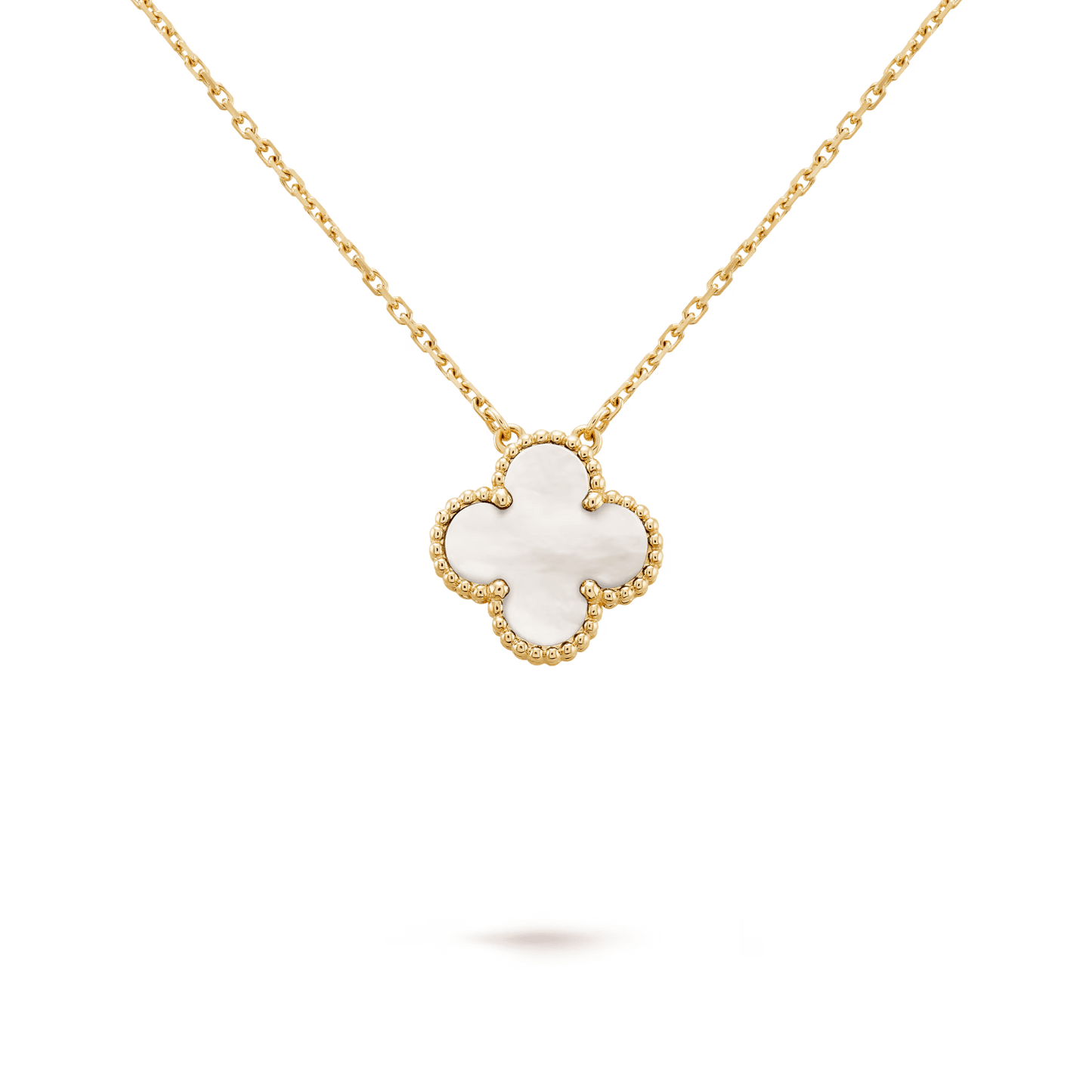 Van Cleef & Arpels Vintage Alhambra pendant 18K yellow gold, Mother-of-pearl